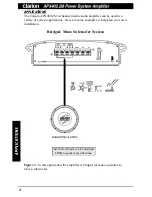 Preview for 6 page of Clarion APX400.2M Operating & Installation Manual