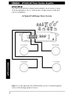 Предварительный просмотр 6 страницы Clarion APX400 Operating & Installation Manual