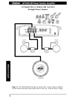 Preview for 8 page of Clarion APX400 Operating & Installation Manual