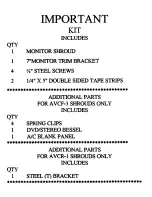 Preview for 3 page of Clarion AVC-G1-G Installation Instructions