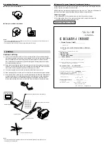 Предварительный просмотр 2 страницы Clarion CC-2002E Installation Manual