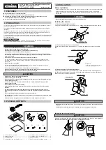 Preview for 1 page of Clarion CC4100E Installation Manual