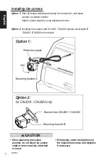 Предварительный просмотр 6 страницы Clarion CC720 Owners & Installation Manual