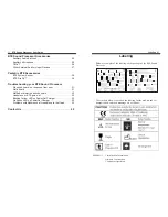 Предварительный просмотр 2 страницы Clarion CI-5210 Manual