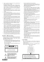 Предварительный просмотр 2 страницы Clarion CJ-763E-01 Service Manual