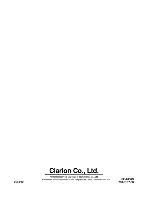 Предварительный просмотр 24 страницы Clarion CMD4 Owner'S Manual