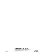 Предварительный просмотр 28 страницы Clarion CMD4A Owner'S Manual