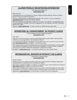 Предварительный просмотр 3 страницы Clarion CMD7 Owner'S Manual