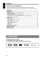 Предварительный просмотр 4 страницы Clarion CMD7 Owner'S Manual