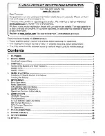 Предварительный просмотр 3 страницы Clarion CX400 Owner'S Manual