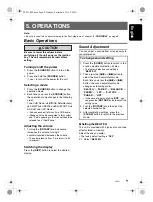 Предварительный просмотр 9 страницы Clarion CX501 Owner'S Manual