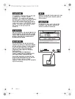 Preview for 2 page of Clarion CX501E Owner'S Manual