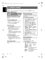 Preview for 8 page of Clarion CX501E Owner'S Manual