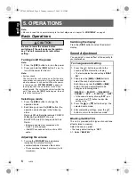 Preview for 8 page of Clarion CX609 Owner'S Manual