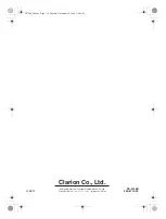 Preview for 38 page of Clarion CX609 Owner'S Manual