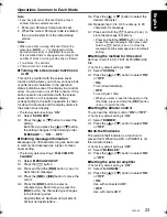 Preview for 23 page of Clarion CX609E Owner'S Manual