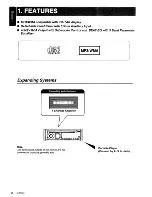 Preview for 4 page of Clarion CZ100 Owner'S Manual & Installation Manual