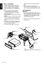 Preview for 20 page of Clarion CZ100A Owner'S Manual