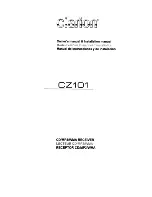 Preview for 1 page of Clarion CZ101 Owners Manual And Installation Manual