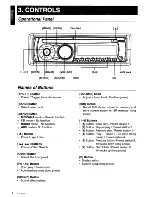 Preview for 8 page of Clarion CZ101 Owners Manual And Installation Manual