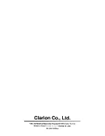 Preview for 26 page of Clarion CZ101 Owners Manual And Installation Manual