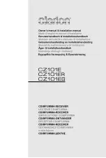 Clarion CZ101E Owner'S Manual предпросмотр