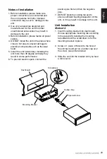 Preview for 21 page of Clarion CZ101E Owner'S Manual