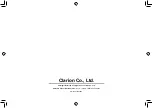 Preview for 13 page of Clarion CZ102A Owner'S Manual