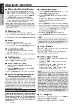 Предварительный просмотр 12 страницы Clarion CZ105BT Owner'S Manual