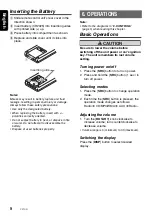 Preview for 8 page of Clarion CZ109 Owner'S Manual