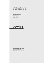 Clarion CZ109A Owner'S Manual предпросмотр