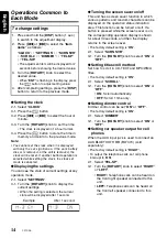 Preview for 13 page of Clarion CZ109A Owner'S Manual