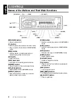 Preview for 4 page of Clarion CZ109E Owner'S Manual