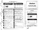 Preview for 14 page of Clarion CZ10EiBT Owner'S Manual & Installation Manual