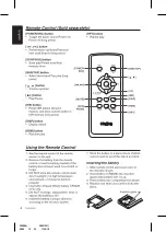 Preview for 8 page of Clarion CZ200A Owner'S Manual