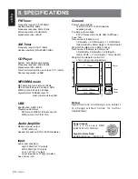 Preview for 21 page of Clarion CZ201 Owners And Installation Manual