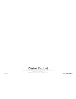 Preview for 18 page of Clarion CZ205 Owner'S Manual & Installation Manual