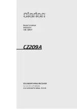 Clarion CZ209A Owner'S Manual предпросмотр