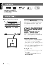 Preview for 3 page of Clarion CZ209A Owner'S Manual