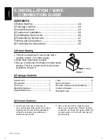 Preview for 24 page of Clarion CZ300 Owner'S Manual & Installation Manual