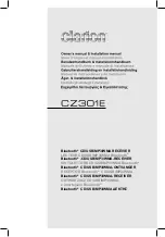 Preview for 1 page of Clarion CZ301E Owner'S Manual & Installation Manual