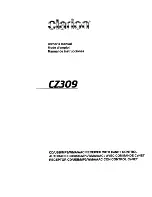 Clarion CZ309 Owner'S Manual предпросмотр