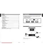 Preview for 2 page of Clarion CZ309E Owner'S Manual & Installation Manual