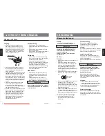 Preview for 36 page of Clarion CZ309E Owner'S Manual & Installation Manual