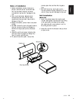 Preview for 27 page of Clarion CZ401 Owners Manual And Installation Manual