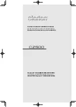 Preview for 1 page of Clarion CZ500 Owner'S Manual & Installation Manual