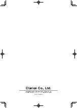 Preview for 31 page of Clarion CZ500 Owner'S Manual & Installation Manual