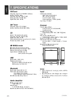 Preview for 20 page of Clarion CZ500A Owners & Installation Manual