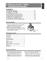 Preview for 21 page of Clarion CZ500A Owners & Installation Manual