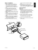 Preview for 23 page of Clarion CZ500A Owners & Installation Manual